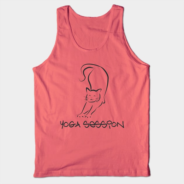 Yoga Session Tank Top by DoubleZero_24